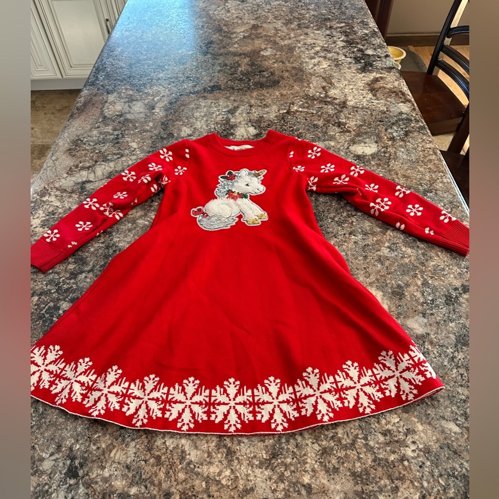 Heavy sweater dress